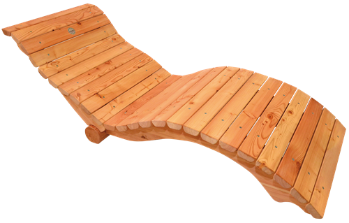 wood lounger solo