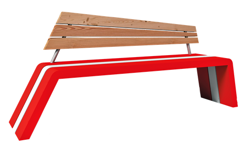 Benches in corporate design