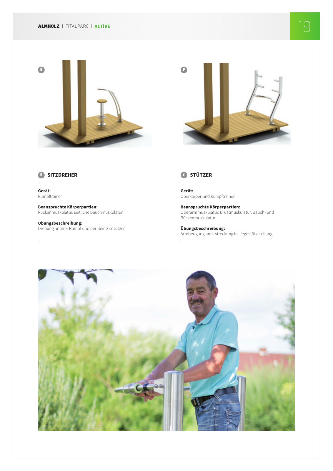 Vorschau Almholz FitalPARC Katalog 2017 Seite 19