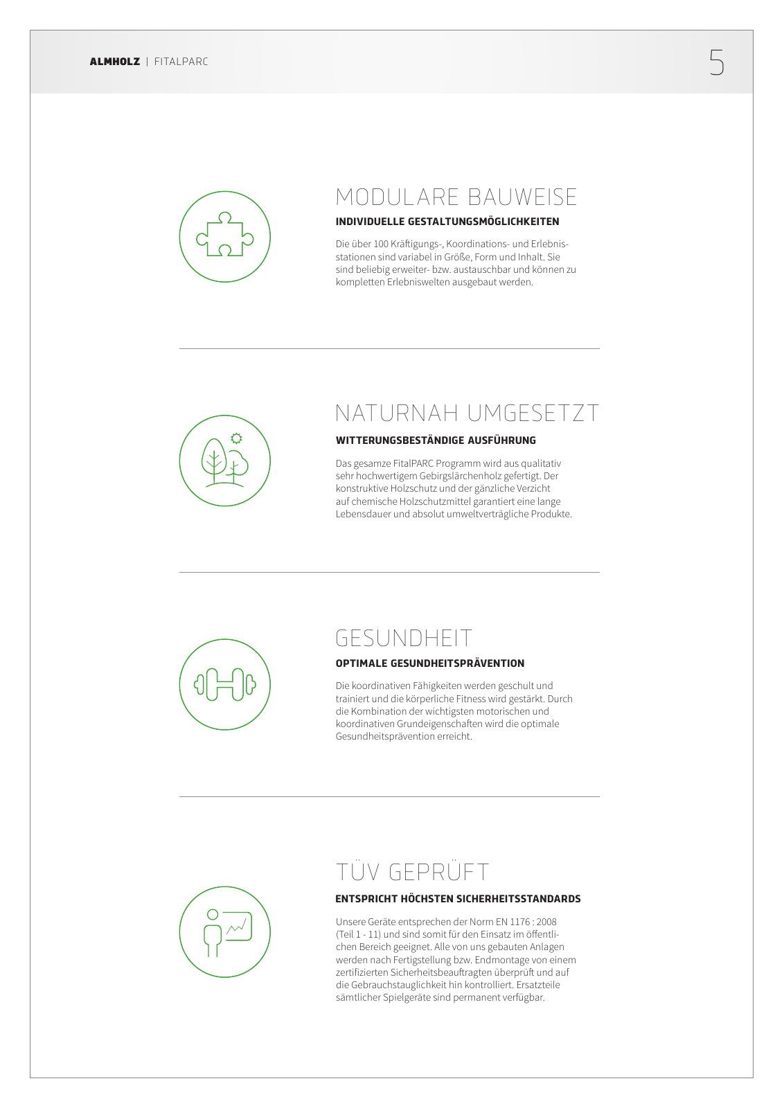 Vorschau Almholz FitalPARC Katalog 2017 Seite 5