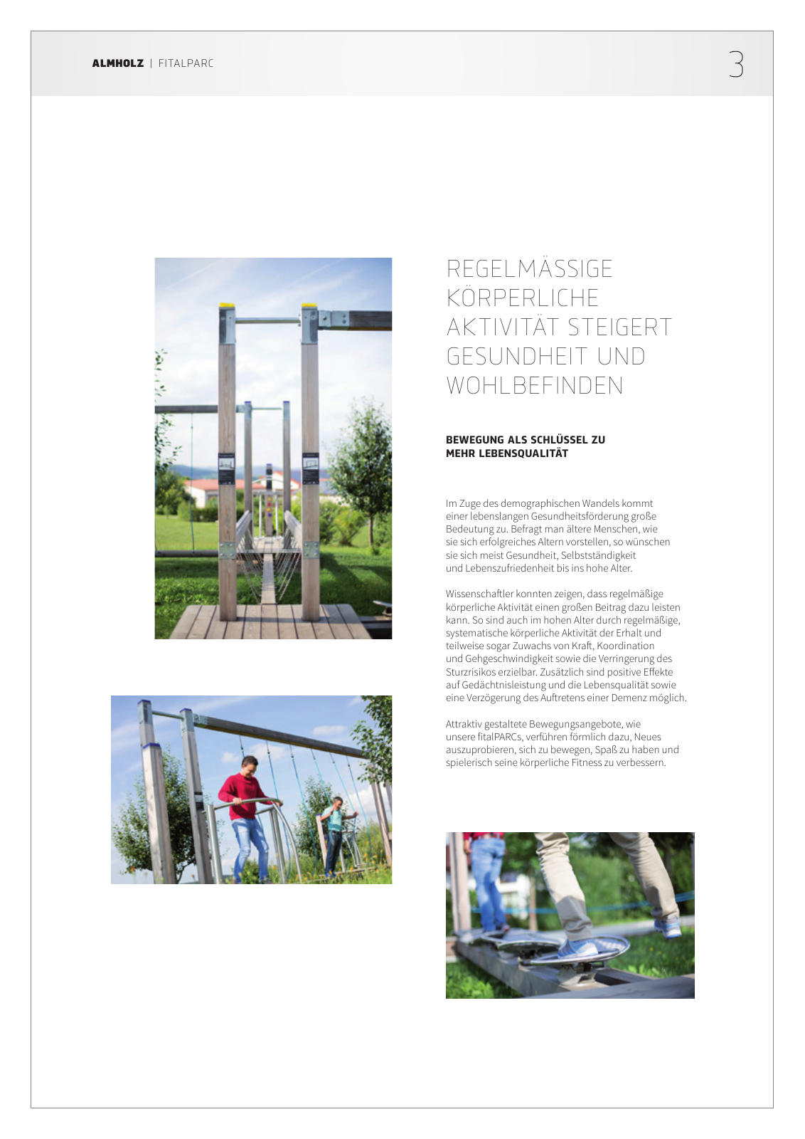 Vorschau Almholz FitalPARC Katalog 2017 Seite 3